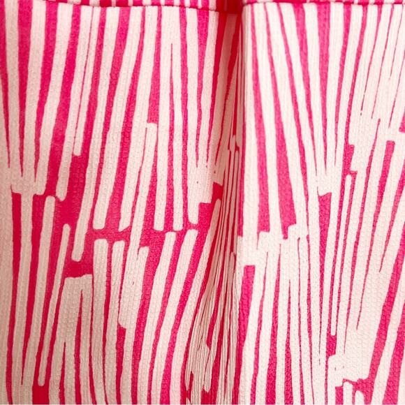 New York AND COMPANY PINK AND CREAM WHITE WOMEN SLEEVELESS BLOUSE SIZE XS NEW - Picture 7 of 7